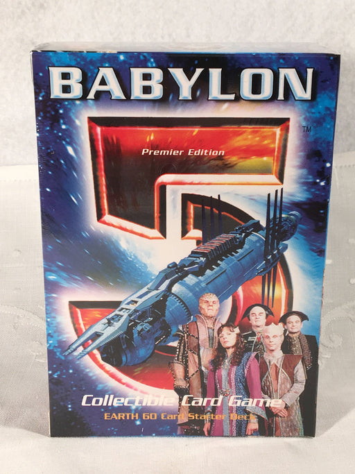 Babylon 5 Premiere Collectible Card Game CCG - Earth Starter 60 Card Deck   - TvMovieCards.com