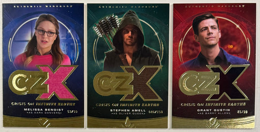 CZX Crisis on Infinite Earths Oversized Wardrobe Costume Card Set OS01 - OS03   - TvMovieCards.com