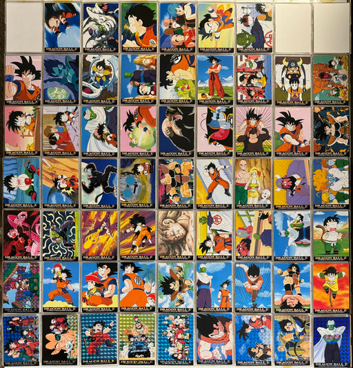 1996 Dragon Ball Z (JPP/Amada) Complete 60/60 Trading Card Set with Prisms   - TvMovieCards.com
