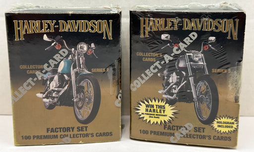 1992 Harley Davidson Collector Cards Series 2 & 3 Factory Card Set Sealed   - TvMovieCards.com