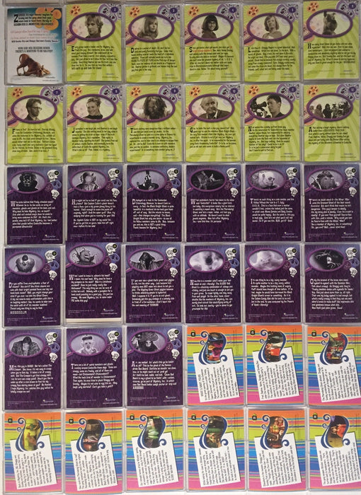 Scooby Doo 2 Monsters Unleashed Base Card Set 72 Cards Inkworks 2002   - TvMovieCards.com