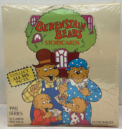 1992 The Berenstain Bears Trading Card Box 54 Packs Factory Sealed S. & J.   - TvMovieCards.com