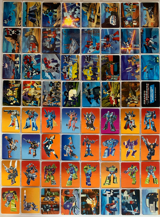 Transformers Series One Vintage Trading Card Set 192 Cards Hasbro 1985   - TvMovieCards.com