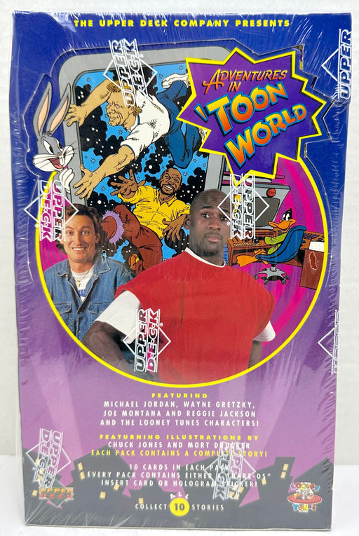 1993 Adventures in ‘Toon World Trading Card Box Michael Jordan 36 CT Upper Deck   - TvMovieCards.com