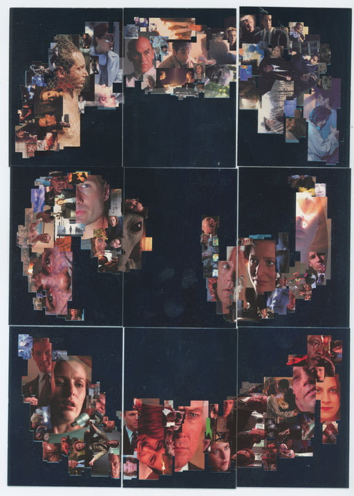 X-Files Seasons 4/5 I Want To Believe Puzzle Chase Card Set  P1 - P9 Inkworks 2001   - TvMovieCards.com