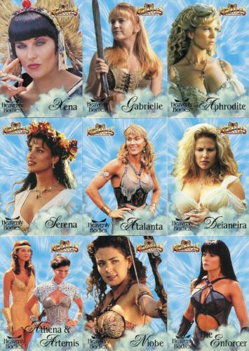 Hercules The Complete Journeys Heavenly Bodies Chase Card Set 9 Cards   - TvMovieCards.com