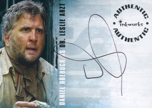 Lost Season 1 One A-9 Daniel Roebuck as Dr. Leslie Arzt Autograph Card   - TvMovieCards.com