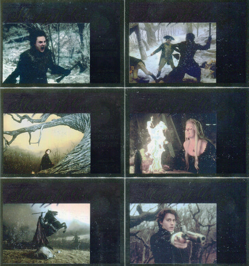 Sleepy Hollow Movie Lobby Poster Metallic Chase Card Set LC1 thru LC6 Inkworks   - TvMovieCards.com