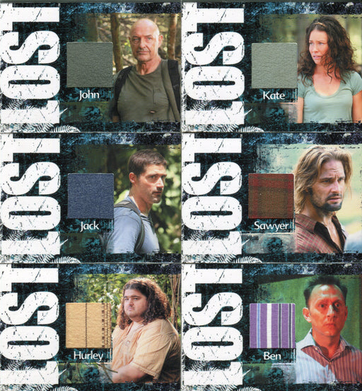 Lost Archives Relic Costume Card Set 6 Cards   - TvMovieCards.com