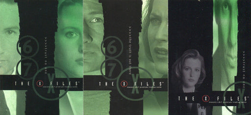 X-Files Seasons 6/7 Promo Card Set 3 Cards Inkworks 2001   - TvMovieCards.com