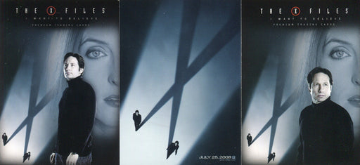 X-Files I Want to Believe Promo Card Lot 3 Cards Inkworks 2008   - TvMovieCards.com