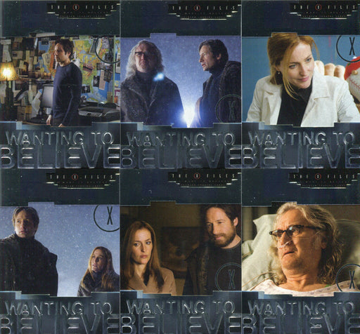 X-Files I Want to Believe Wanting to Believe Chase Card Set (6) Inkworks 2008   - TvMovieCards.com