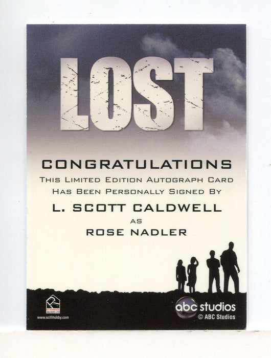 Lost Archives 2010 L. Scott Caldwell as Rose Nadler Autograph Card   - TvMovieCards.com