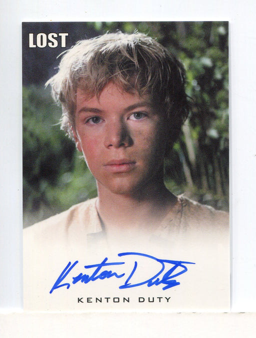 Lost Relics Kenton Duty as Young Jacob Autograph Card   - TvMovieCards.com