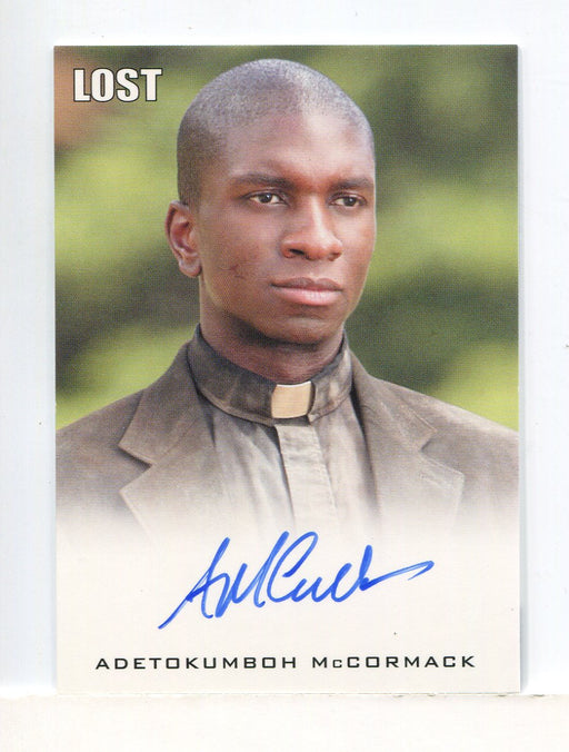 Lost Relics Adetokumboh McCormack as Yemi Autograph Card   - TvMovieCards.com