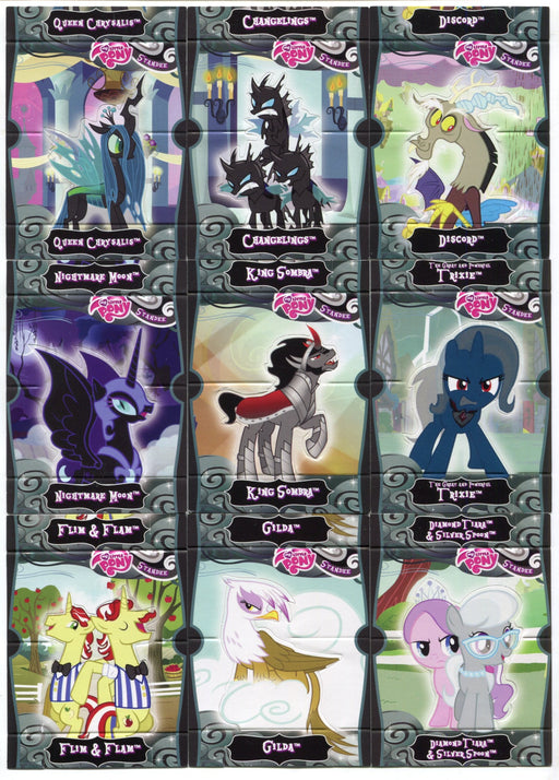 My Little Pony Series 2 Pop-Up Standees S1-S9 Trading Card Set of 9   - TvMovieCards.com