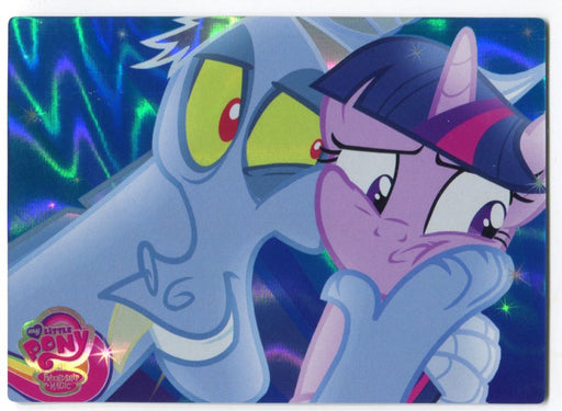 My Little Pony Series 3 Discord / Twilight Sparkle F61 Promo Foil Trading Card   - TvMovieCards.com