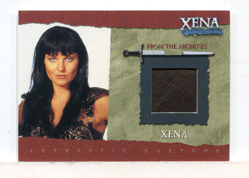 Xena Seasons 4 and 5 Lucy Lawless as Xena Costume Card R3   - TvMovieCards.com