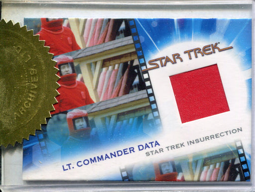 Star Trek The Quotable Movies Lt. Commander Data Costume Card #664/775   - TvMovieCards.com