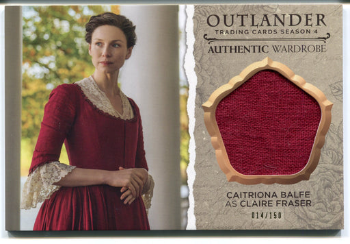 Outlander Season 4 Caitriona Balfe Oversized Wardrobe Costume Card OS-M09 /150   - TvMovieCards.com