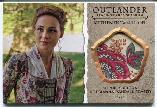 Outlander Season 4 Sophie Skelton Oversized Wardrobe Costume Card OS-M26 #19/99   - TvMovieCards.com