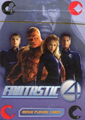 Fantastic Four Card Set Movie Playing Deck 55 Cards 52 Poker Cards Plus Jokers   - TvMovieCards.com
