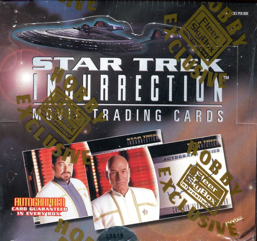Star Trek Insurrection Hobby Card Box 36 CT 1 Autograph Skybox 1998   - TvMovieCards.com
