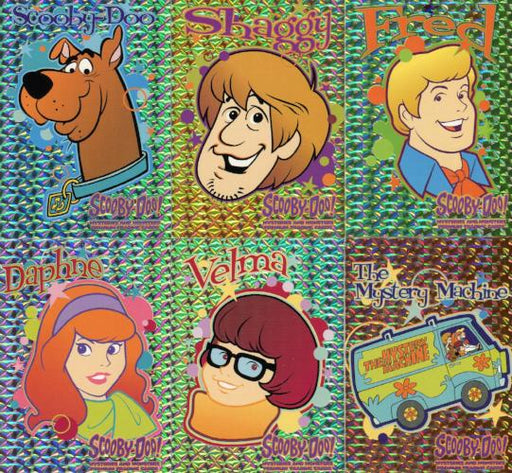 Scooby Doo Mysteries & Monsters Sparkly Chase Card Set SP1 thru SP6   - TvMovieCards.com