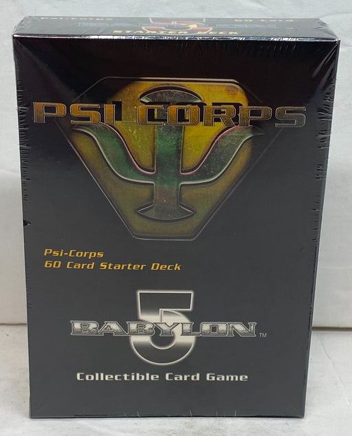 Babylon 5 Collectible Card Game CCG - Psi-Corps Starter 60 Card Deck Sealed   - TvMovieCards.com