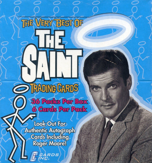 Saint The Very Best of The Saint Card Box 36 Packs Cards Inc. Roger Moore   - TvMovieCards.com