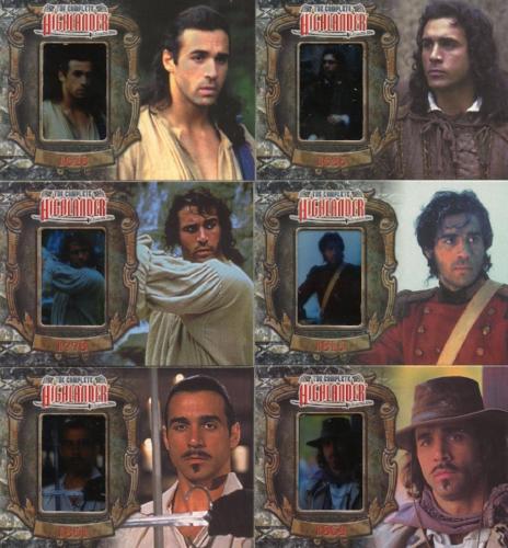 Highlander Complete The Wanderer Chase Card Set W1 - W6   - TvMovieCards.com