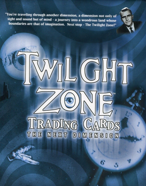 Twilight Zone 2 The Next Dimension Empty Card Album Rittenhouse Archives 2000   - TvMovieCards.com