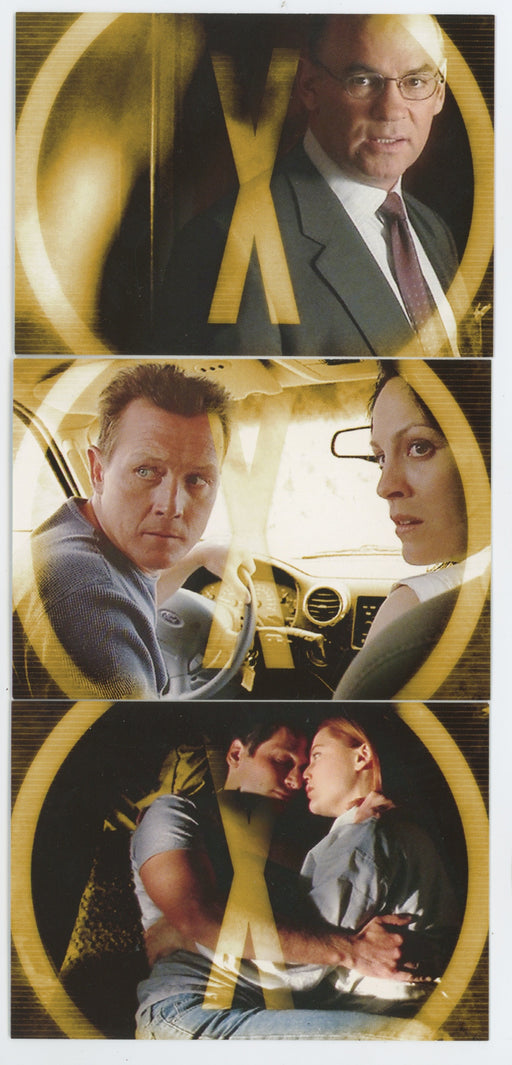 The X-Files Season 9 Box Loader Chase Card Set 3 Cards BL1 - BL3  Inkworks 2003   - TvMovieCards.com