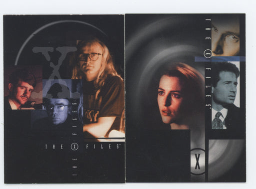 X-Files Seasons 4/5  Promo Card Set 2 Cards P1 - P2  Inkworks 2001   - TvMovieCards.com