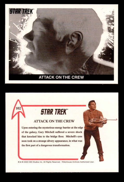 Star Trek TOS 40th Anniversary S2 1967 Expansion Card You Pick Singles #91-108 #102    Attack on the Crew  - TvMovieCards.com