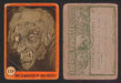 1961 Horror Monsters Series 2 Orange Trading Card You Pick Singles 67-146 NuCard 119   Not a Whisper of Bad Breath  - TvMovieCards.com