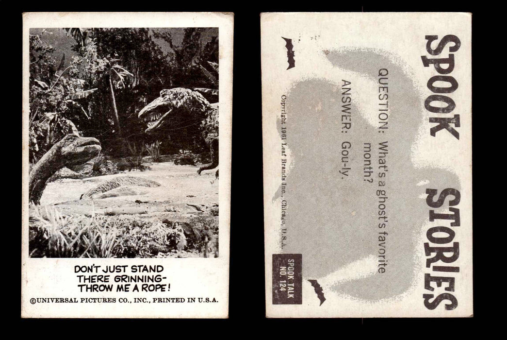 1961 Spook Stories Series 2 Leaf Vintage Trading Cards You Pick Singles #72-#144 #124  - TvMovieCards.com