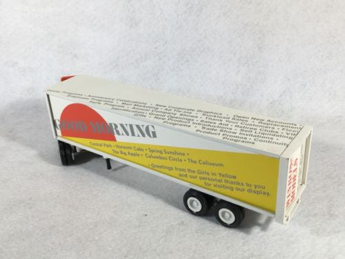 1981 Winross Good Morning Sparkle & Benefits Diecast Delivery Trailer Truck   - TvMovieCards.com