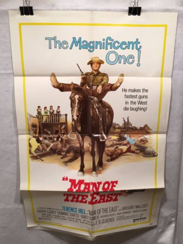 Original 1974 "Man of the East" 1 Sheet Movie Poster 27x 41" Harry Carey   - TvMovieCards.com