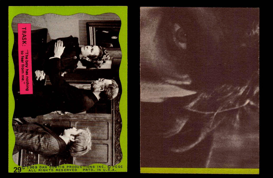 Dark Shadows Series 2 (Green) Philadelphia Gum Vintage Trading Cards You Pick #29  - TvMovieCards.com