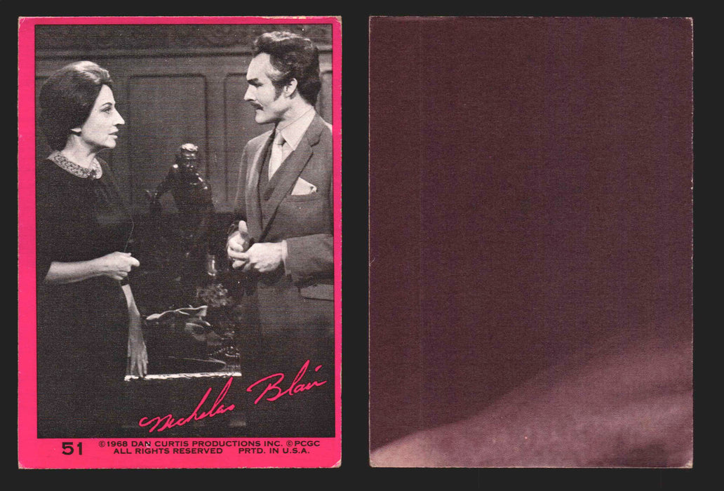 1966 Dark Shadows Series 1 (Pink) Philadelphia Gum Vintage Trading Cards Singles #51  - TvMovieCards.com