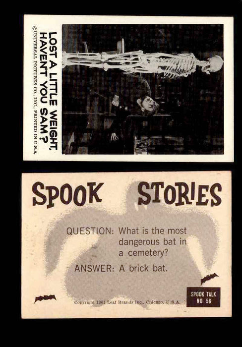 1961 Spook Stories Series 1 Leaf Vintage Trading Cards You Pick Singles #1-#72 #56  - TvMovieCards.com