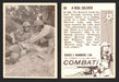 1963 Combat Series I Donruss Selmur Vintage Card You Pick Singles #1-66 60   A Real Soldier  - TvMovieCards.com