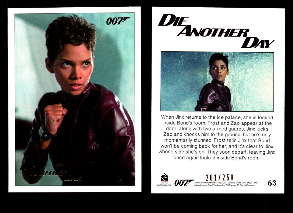 James Bond Archives 2017 Final Edition Die Another Day Gold Parallel Card Single #63  - TvMovieCards.com