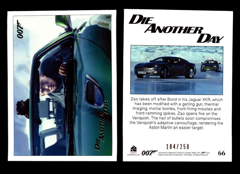 James Bond Archives 2017 Final Edition Die Another Day Gold Parallel Card Single #66  - TvMovieCards.com