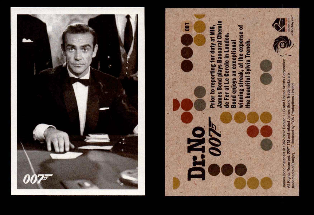 James Bond 50th Anniversary Series Dr. No You Pick Single Cards #1-65 #7  - TvMovieCards.com