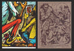 1973-74 Monster Initials Puzzle Trading Cards You Pick Singles #1-#9 Topps 8	  bottom middle  - TvMovieCards.com