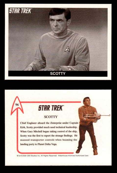 Star Trek TOS 40th Anniversary S2 1967 Expansion Card You Pick Singles #91-108 #96    Scotty  - TvMovieCards.com