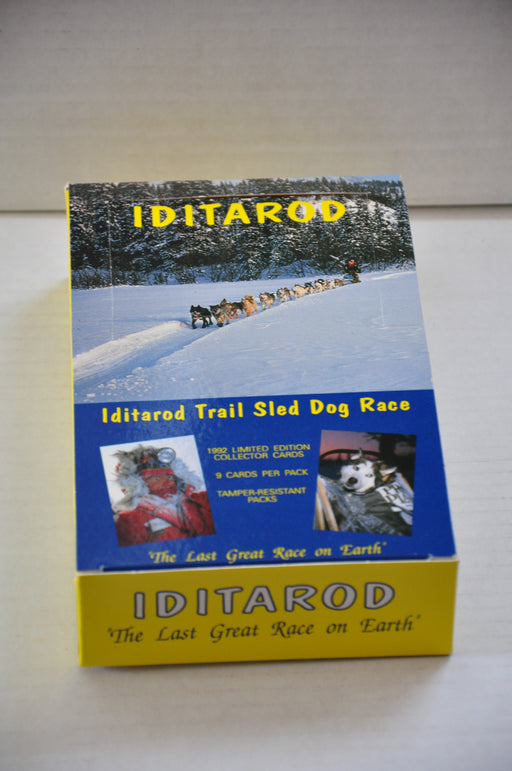 1992 Iditarod Sled Dog Racing Empty Trading Card Box   - TvMovieCards.com