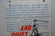 1960 And Quiet Flows The Don Original 1SH 1 Sheet Movie Poster 27 x 41   - TvMovieCards.com